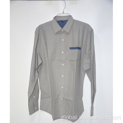 Anti-pilling Casual Mens Shirt Fancy Design Casual Mens Shirt Factory